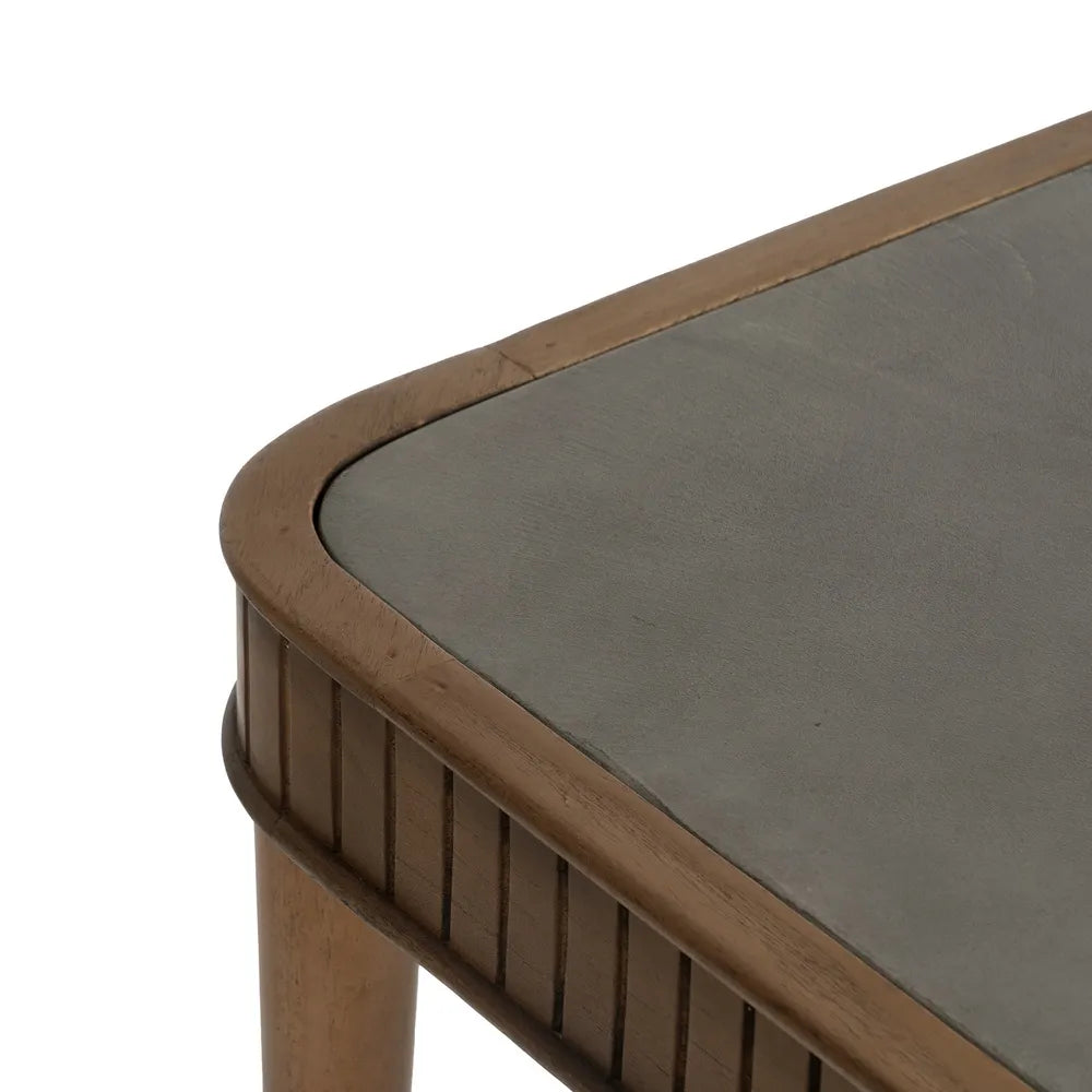 DINING TABLE WOOD-CONCRETE ROOM 180 X 80 X 76 CM