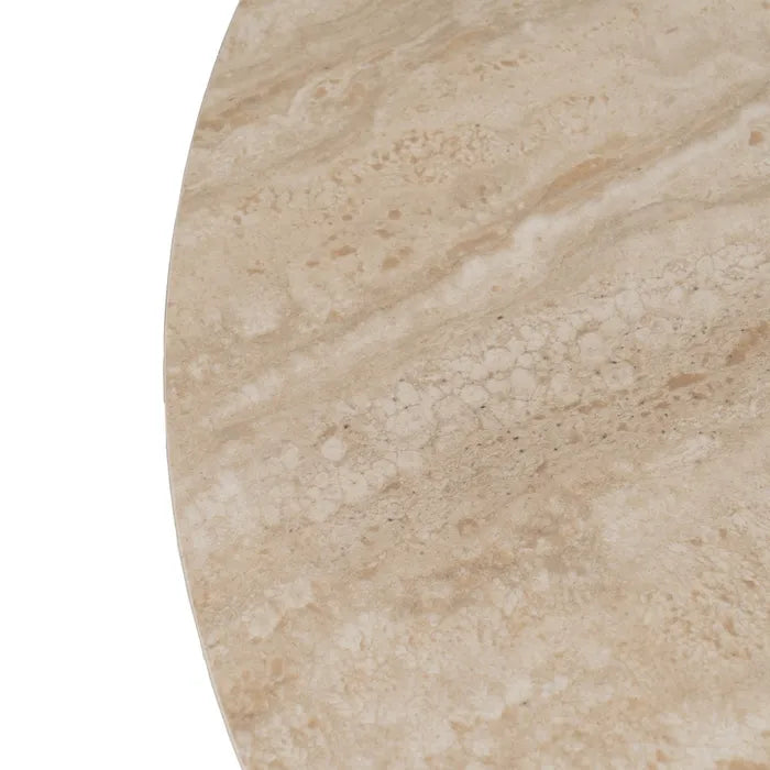 COFFE TABLE STONE BEIGE MDF 120 X 60 X 46 CM