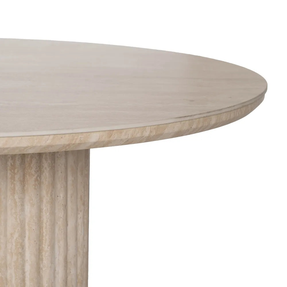 DINING TABLE STONE BEIGE MDF 180 X 90 X 76 CM