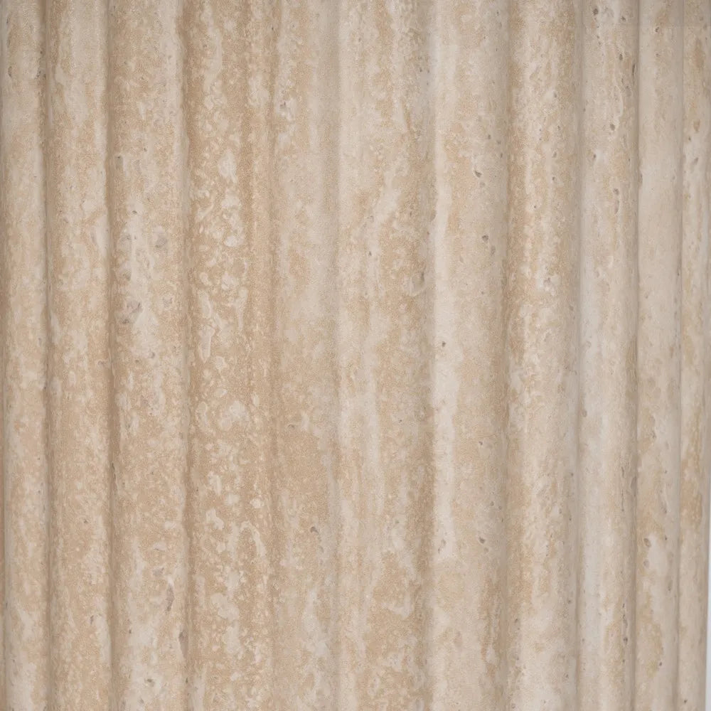 DINING TABLE STONE BEIGE MDF 180 X 90 X 76 CM