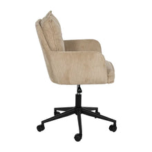 Load image into Gallery viewer, CORDUROY OFFICE CHAIR 59 X 63 X 89 CM