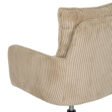 Load image into Gallery viewer, CORDUROY OFFICE CHAIR 59 X 63 X 89 CM
