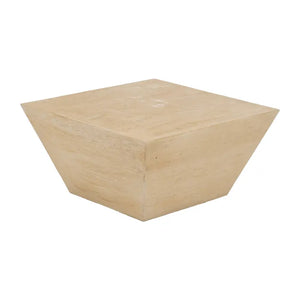 MAGNESIUM BEIGE COFFEE TABLE 80 X 80 X 40 CM