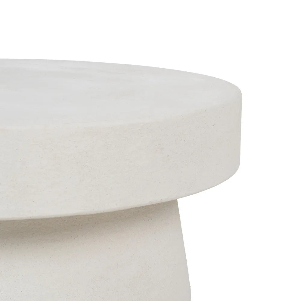 COFFE TABLE WHITE MDF- WILMA 79 X 79 X 35 CM