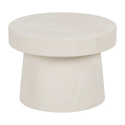 SIDE TABLE WHITE MDF- WILMA 58 X 58 X 43 CM