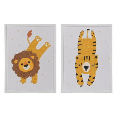 FELINE PRINT PICTURE 2/M 30 X 1.80 X 40 CM