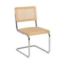 Carica l'immagine nel visualizzatore di Gallery, NATURAL WOOD-RATTAN CHAIR 46 X 53 X 82.50 CM