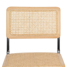 Carica l'immagine nel visualizzatore di Gallery, NATURAL WOOD-RATTAN CHAIR 46 X 53 X 82.50 CM