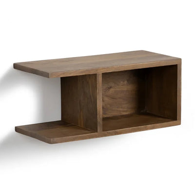 HONEY FLOATING TABLE MANGO WOOD 45 X 20 X 20 CM