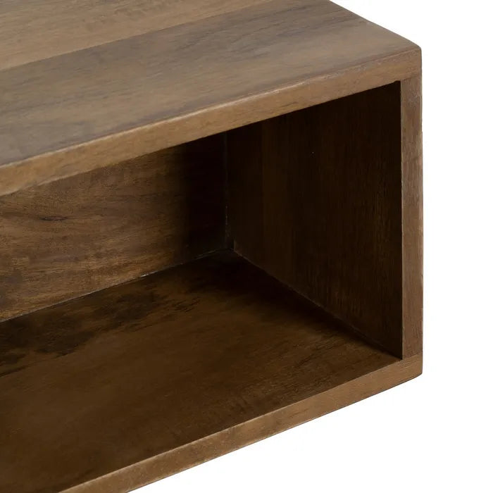 HONEY FLOATING TABLE MANGO WOOD 45 X 20 X 20 CM