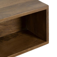 Laden Sie das Bild in den Galerie-Viewer, HONEY FLOATING TABLE MANGO WOOD 45 X 20 X 20 CM