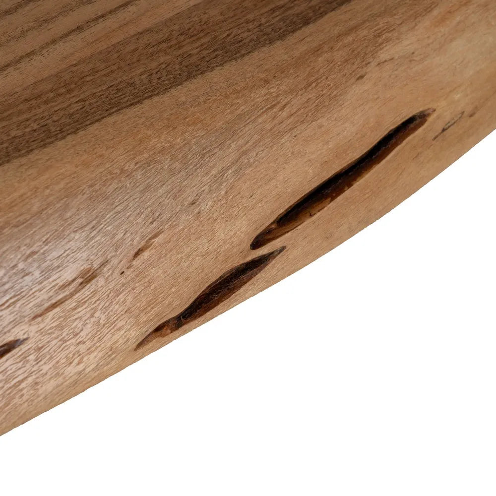 NATURAL ACACIA WOOD DINING TABLE 280 X 100 X 76 CM