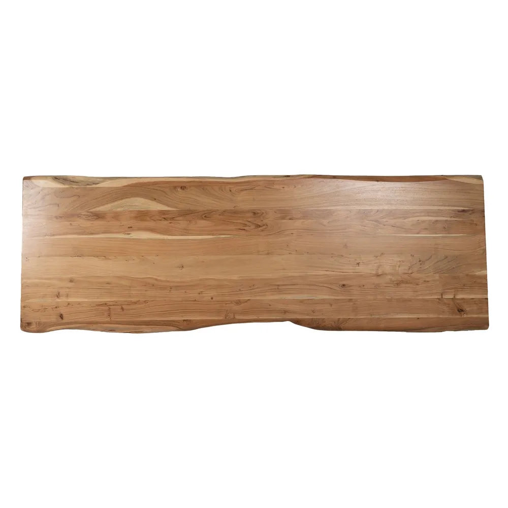 NATURAL ACACIA WOOD DINING TABLE 280 X 100 X 76 CM
