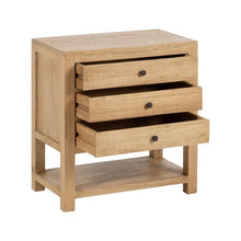 Carica l&#39;immagine nel visualizzatore di Gallery, Mindi wood bed side table 60 X 35 X 65 cm