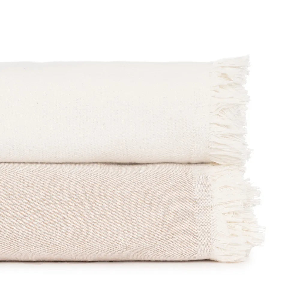 Raw cotton bedspread, textile/home decor, 280 x 260 cm