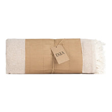 Cargar imagen en el visor de la galería, CAMEL COTTON BEDSPREAD TEXTILES/HOME 250 X 260 CM