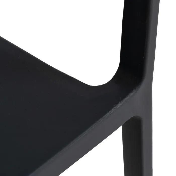 CHAIR NATURAL-BLACK 56 X 54 X 75,50 CM