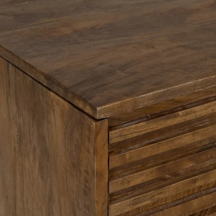 NATURAL MANGO WOOD DESK 125 X 60 X 75 CM