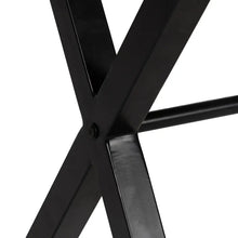 Load image into Gallery viewer, NATURAL-BLACK MANGO WOOD DESK 125 X 62 X 90 CM