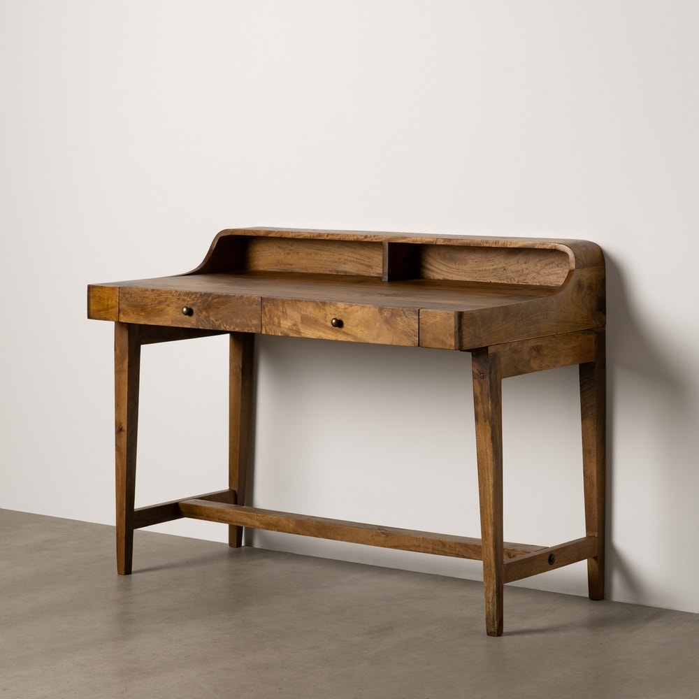 Natural Mango Wood Desk 122x62x90 cm