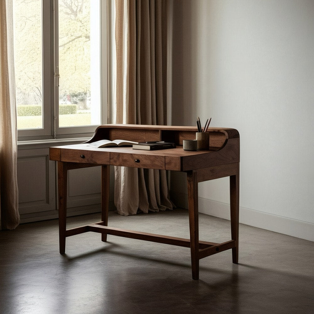 Natural Mango Wood Desk 122x62x90 cm