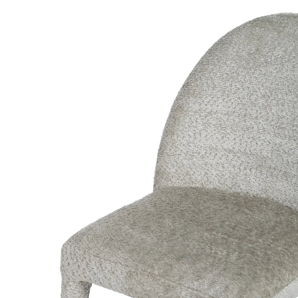 CHAIR BEIGE FABRIC-METAL 47 X 61,50 X 85 CM