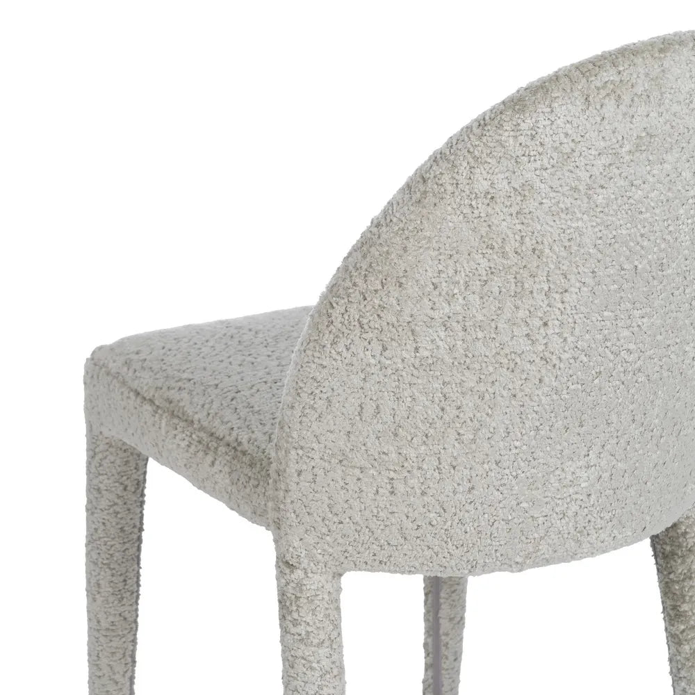 CHAIR BEIGE FABRIC-METAL 47 X 61,50 X 85 CM
