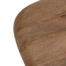 Charger l&#39;image dans la galerie, S/2 SIDE TABLE WOOD-METAL ROOM 50 X 50 X 52 CM