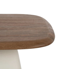 Charger l&#39;image dans la galerie, S/2 SIDE TABLE WOOD-METAL ROOM 50 X 50 X 52 CM