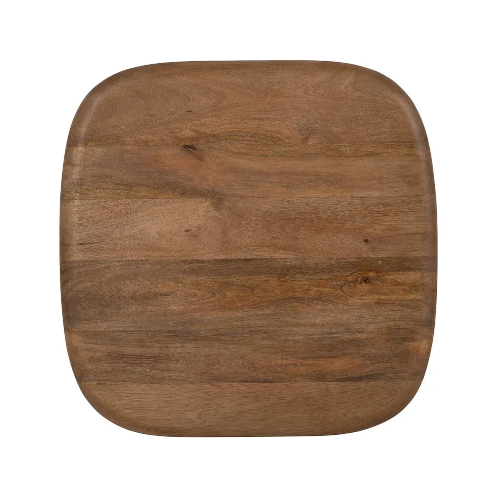 S/2 SIDE TABLE WOOD-METAL ROOM 50 X 50 X 52 CM