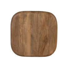 Charger l&#39;image dans la galerie, S/2 SIDE TABLE WOOD-METAL ROOM 50 X 50 X 52 CM
