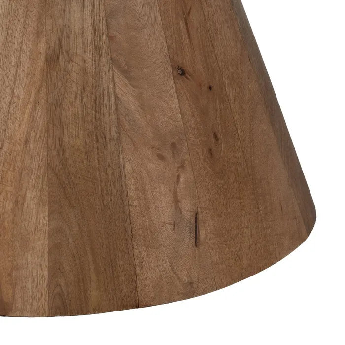 S/2 COFFE TABLE WOOD-MARBLE ROOM 80 X 74 X 44 CM