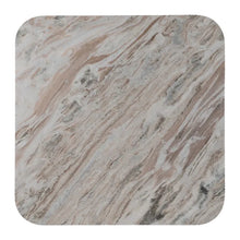 Load image into Gallery viewer, S/2 WOOD-MARBLE LIVING ROOM COFFEE TABLE 100 X 100 X 41 CM