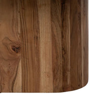 Load image into Gallery viewer, S/2 WOOD-MARBLE LIVING ROOM COFFEE TABLE 100 X 100 X 41 CM