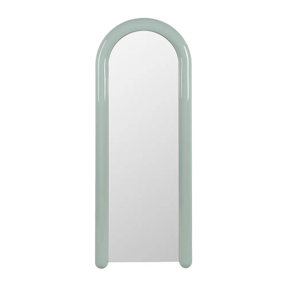DRESSING MIRROR LACQUER GREEN MDF 60 X 5 X 160 CM