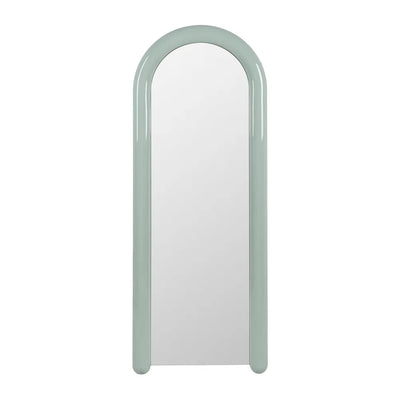 DRESSING MIRROR LACQUER GREEN MDF 60 X 5 X 160 CM