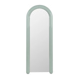 DRESSING MIRROR LACQUER GREEN MDF 60 X 5 X 160 CM