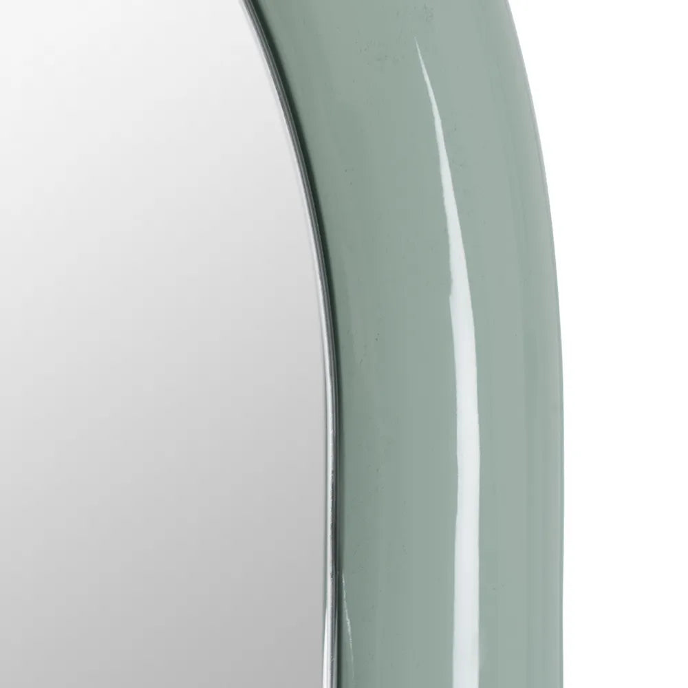 DRESSING MIRROR LACQUER GREEN MDF 60 X 5 X 160 CM
