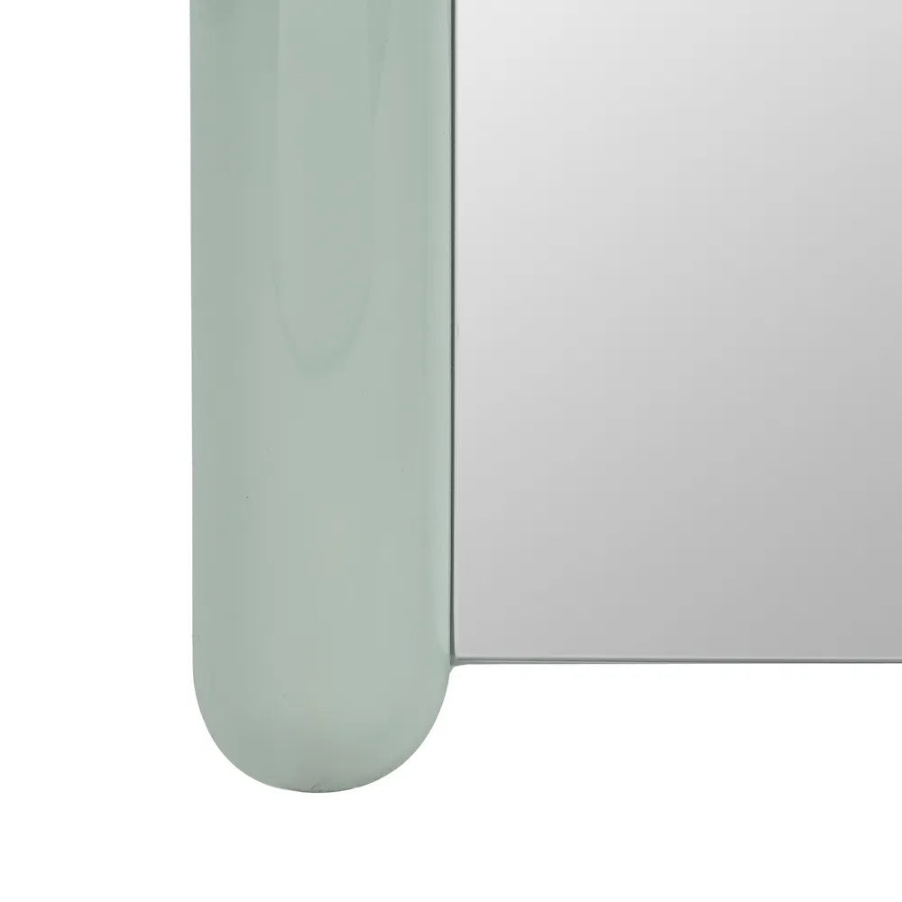 DRESSING MIRROR LACQUER GREEN MDF 60 X 5 X 160 CM