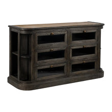 Cargar imagen en el visor de la galería, BUFFET MARBLE/WOOD KITCHEN 155 X 51 X 88 CM