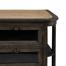 Charger l&#39;image dans la galerie, BUFFET MARBLE/WOOD KITCHEN 155 X 51 X 88 CM