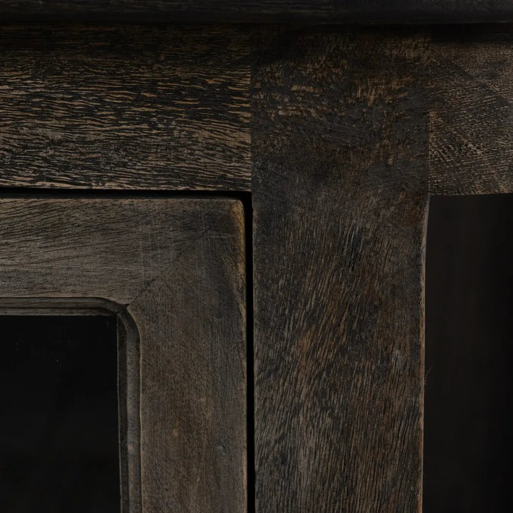BUFFET MARBLE/WOOD KITCHEN 155 X 51 X 88 CM