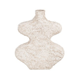 VASE RUSTIC WHITE CERAMIC 28,00 X 8,00 CM