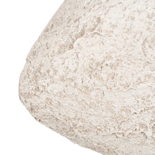 Carica l'immagine nel visualizzatore di Gallery, Rustic white ceramic vase 32 x 15 x 30 cm