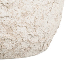 Carica l'immagine nel visualizzatore di Gallery, Rustic white ceramic vase 32 x 15 x 30 cm