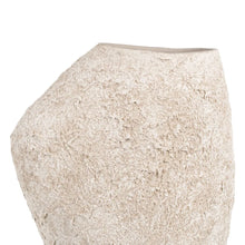 Load image into Gallery viewer, RUSTIC WHITE CERAMIC VASE 32 X 15 X 40 CM