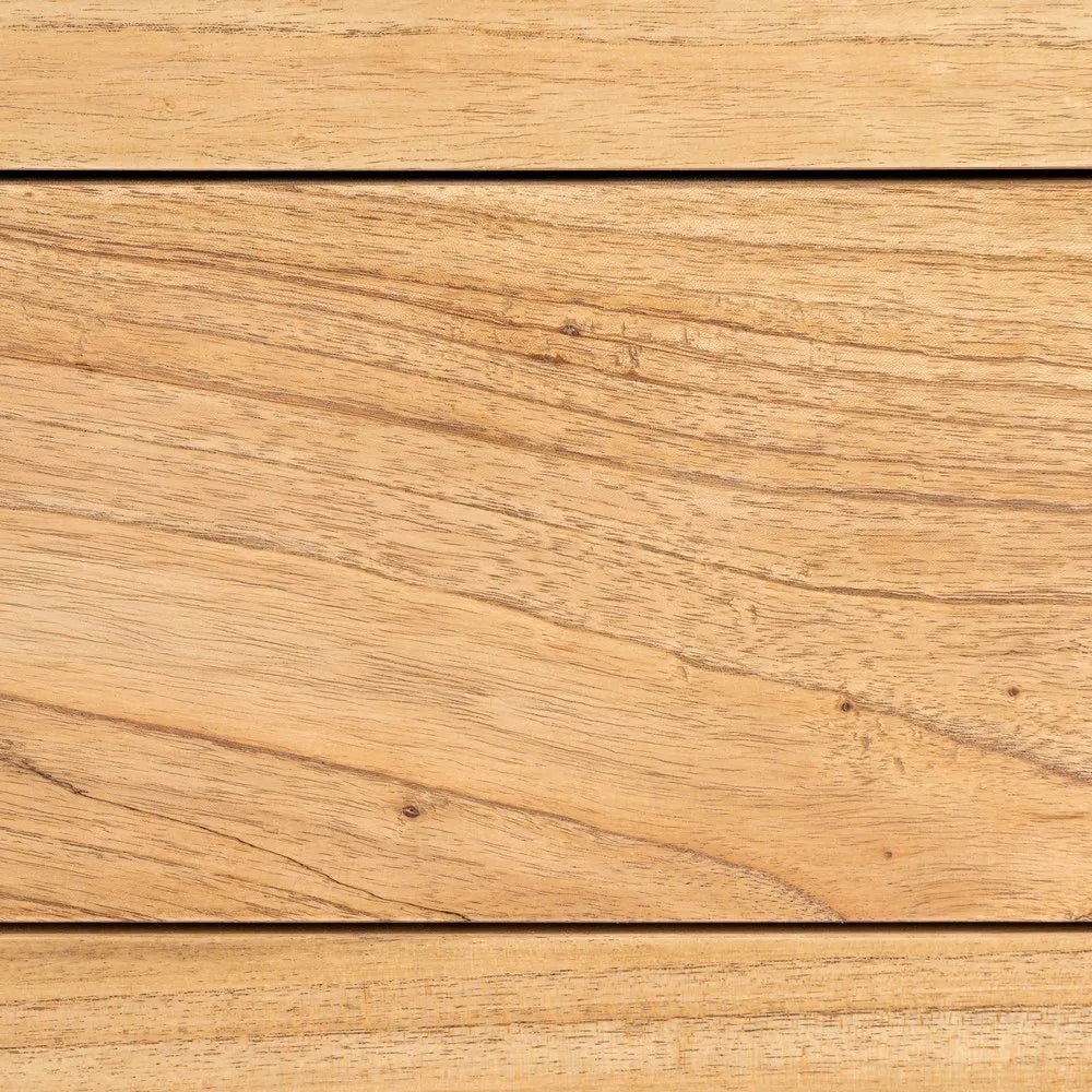 NATURAL MINDI WOOD CHEST OF DRAWERS 100 X 40 X 90 CM