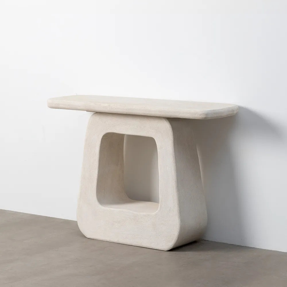 WHITE CONSOLE DM WILMA 120 X 38 X 80 CM