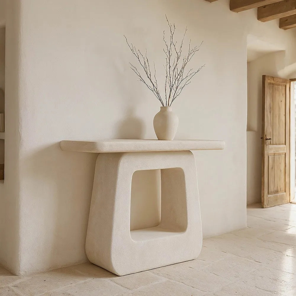 WHITE CONSOLE DM WILMA 120 X 38 X 80 CM