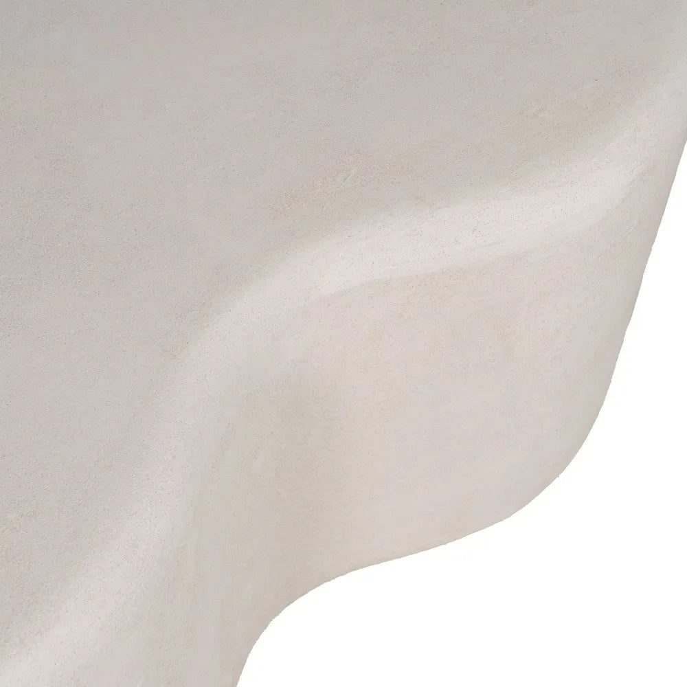 COFFE TABLE WHITE MDF- WILMA 103 X 71 X 38 CM